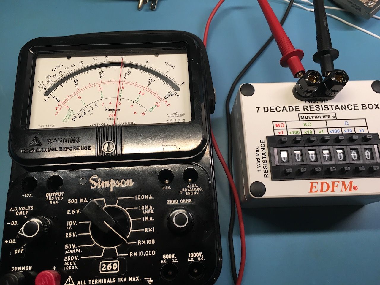 Simpson 260 series 8 calibration instructions (lots of photos, no really..LOTS) Page 1